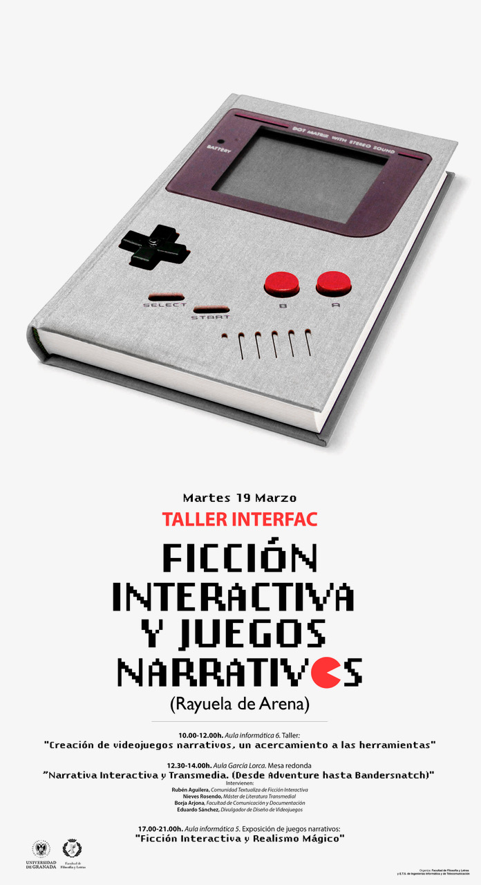 Taller INTERFAC: "Ficción interactiva y Juegos Narrativos (Rayuela de Arena)"